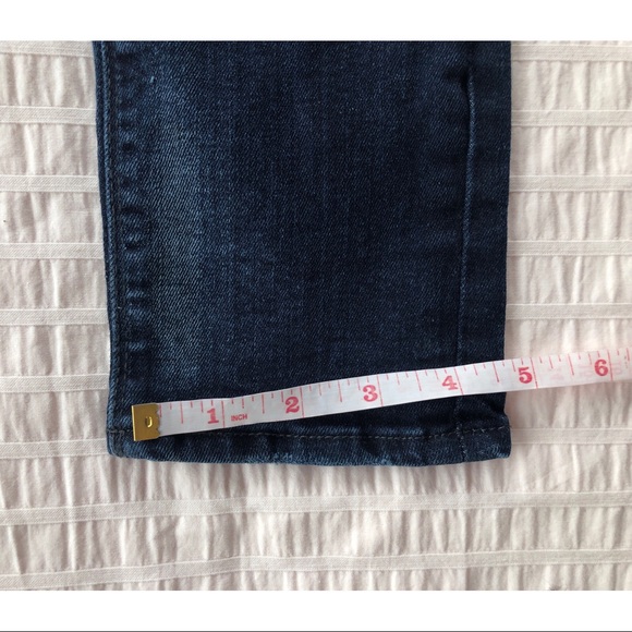 H&M Blue Denim Regular Waist Slim Cut Jeans - Picture 10 of 12